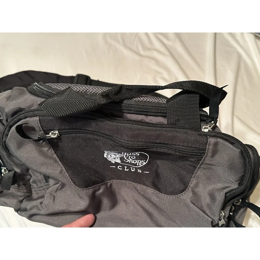 Bass Pro Shops Club Tackle Bag‎ Advanced Angler Pro Army Green Multi-compartment